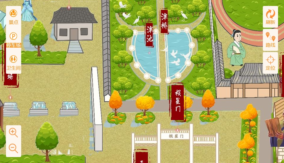 贵德手绘地图景区语音讲解导览系统：智慧景区建设的基石